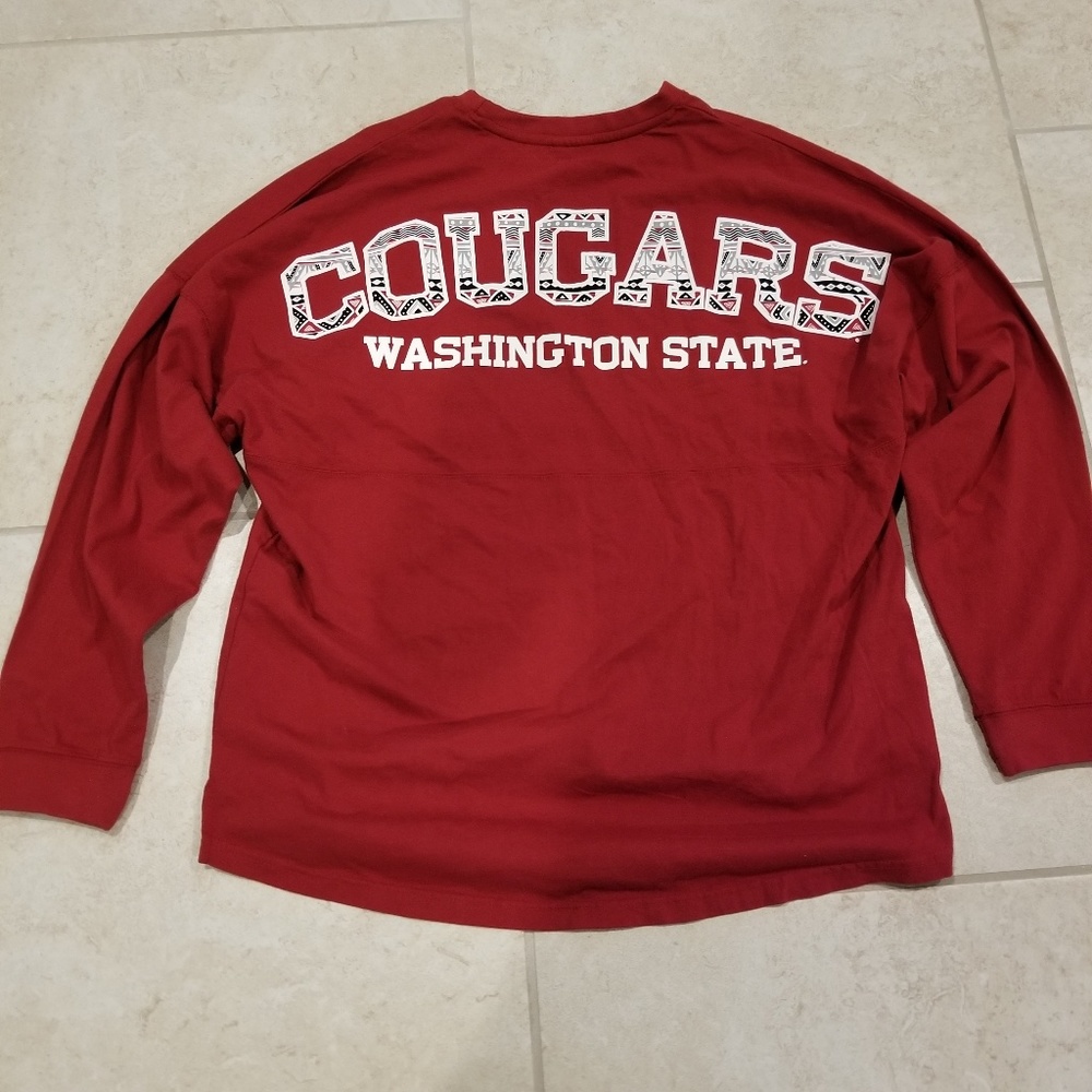 New WSU Cougar Spirit Jersey Size Large